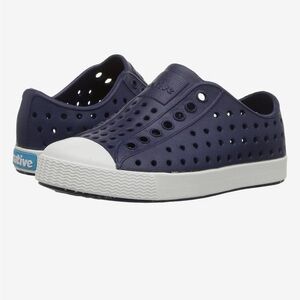 Native Jefferson slip on sneaker shoes size 5 toddler unisex navy